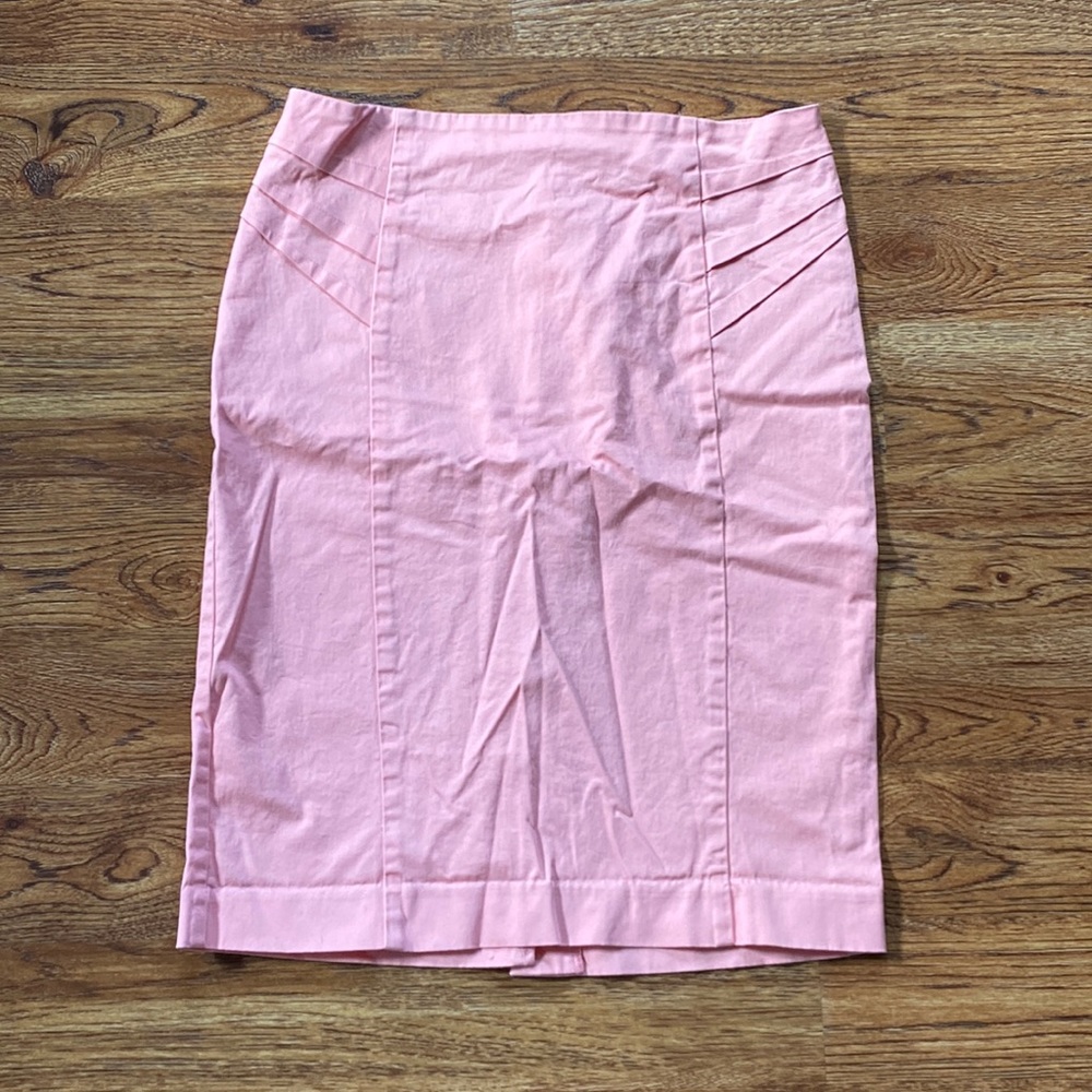 New York & Company Pink Pencil Skirt